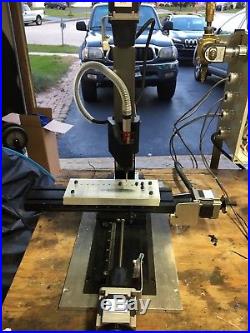 Sherline bench milling SET UP FOR ETCHING TB4H-CD-S bench mini milling machine