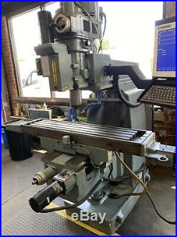 Shizuoka CNC Knee Mill 3 Axis Milling Machine Excellent Bed Tooling Centroid