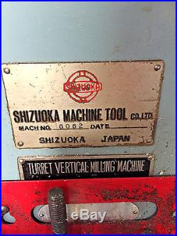 Shizuoka Turret Vertical Mill Centroid M-400 CNC Milling Machine- Good Condition