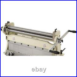 Shop Fox M1042 24 Wide 3-In-1 Sheet Metal Machine 22 Gauge Maximum Capacity