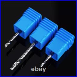 Single Flute End Mill Solid Carbide Spiral Router Bits Milling Cutter Bit CNC
