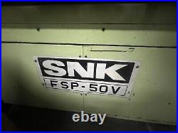 Snk Fsp-50v Cnc Vertical Mill/machining Center Cnc Verticall MILL Cat-50