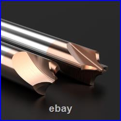 Solid Carbide Radius Corner Rounding Cutter End Mill CNC Tool R0.5 to R6.0