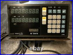Sony Millman LH51 Digital Readout DRO Bridgeport Milling Machine