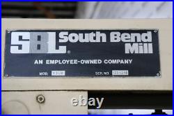 South Bend F3UE 55 x 13-1/4 Universal Milling Machine