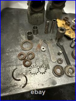 South Bend Lathe Milling Machine Right Angle Heads & Parts Lot Assortment