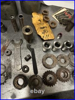 South Bend Lathe Milling Machine Right Angle Heads & Parts Lot Assortment
