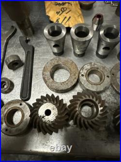 South Bend Lathe Milling Machine Right Angle Heads & Parts Lot Assortment