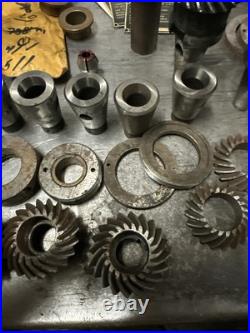 South Bend Lathe Milling Machine Right Angle Heads & Parts Lot Assortment