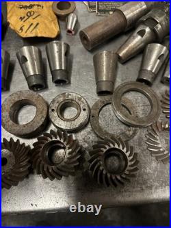 South Bend Lathe Milling Machine Right Angle Heads & Parts Lot Assortment