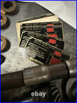 South Bend Lathe Milling Machine Right Angle Heads & Parts Lot Assortment