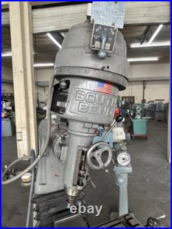 South Bend Milling Machine Single Phase 220 VoltageWith Vise/ Powerfeed ++