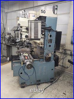 Southwestern Industries TRAK DPM CNC Vertical Bed Mill, Under Power, Tooling