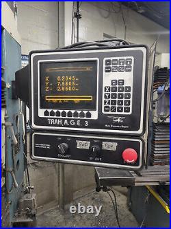 Southwestern Industries TRAK DPM CNC Vertical Bed Mill, Under Power, Tooling