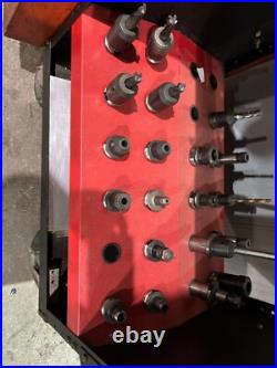 Southwestern Industries Trak 2OP-M11 Mini CNC VMC Mill ATC, with59 tool holders Southwestern Industries Trak 2OP-M11 Mini CNC VMC Mill ATC, with59 tool holders