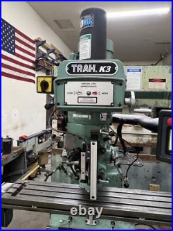 Southwestern Industries Trak K3 2-axis CNC Knee Mill 10x50 (Proto Trak Edge)