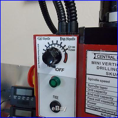 Spindle Speed Label for Mini Mills, NEW