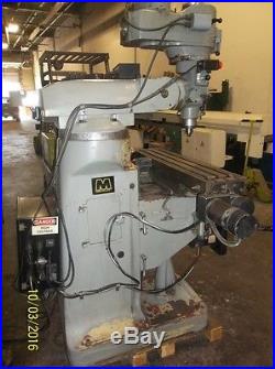 Supermax CBC Vertical Mill with ProtoTrak Plus 2-Axis Control