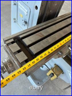 Supermax Milling Machine 9 x 42 Table Step Pulley 1 HP 3 Phase Knee Mill Supermax Milling Machine 9 x 42 Table Step Pulley 1 HP 3 Phase Knee Mill