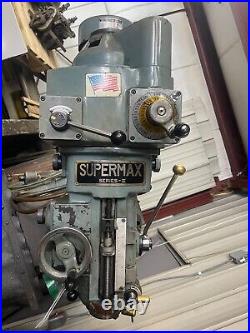 Supermax Series 2 Milling Machine, Bridgeport