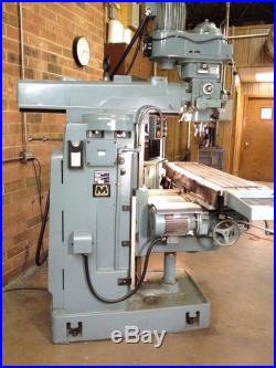 Supermax Vertical / Horizontal Mill, 5hp, YCM-2GS with3axis AcuRite, 11 x 51 table