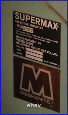 Supermax YCM-40 Manual and CNC Machine