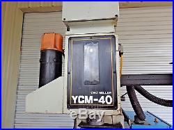 Supermax Ycm-40 Cnc Vertical Milling Machine 3 Axis Stk 14510e