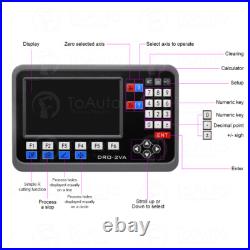 TOAUTO 18 & 20 & 40 Linear Scale 3 Axis Digital Readout DRO Display Full Kit
