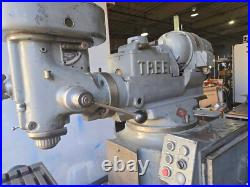 TREE 2VG 10x48 Table 3HP VARIABLE SPEED MILL with Powerfeed