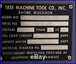 TREE Journeyman 325 3-axis CNC Mill with Free Local Shipping