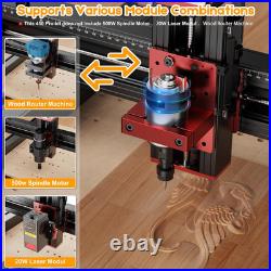 TTC450 Pro CNC Router Machine with 3.5 Touch Screen, 800Mm/Min Speed, Rubber Sta