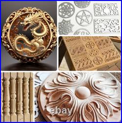 TTC450 Pro CNC Router Machine with 3.5 Touch Screen, 800Mm/Min Speed, Rubber Sta