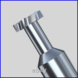 T Type Slotting End Mill Three Flutes Cutting Tool Special For Lathe Processing