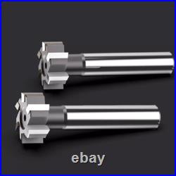 T-slot Milling Cutter Carbide Metalworking Cutter Tool End Mill Ø16mm 60mm