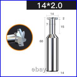 T-slot Milling Cutter Solid Carbide Metalworking Cutter Tool End Mill 30 Degree