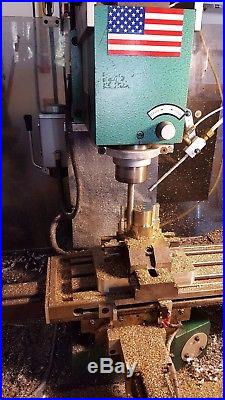 Table Top Grizzly G-0463 Milling Machine Converted to CNC