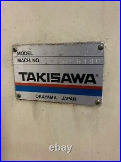 Takisawa Cnc Milling Machine Vertical 16' X 16' X 22' Enclosed Fanuc 6m