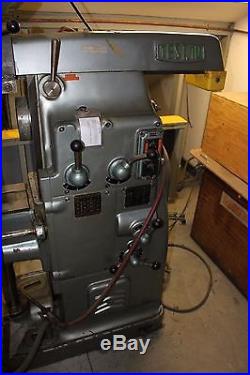 Test 1U Mill with Bridgeport Head Vertical and Horizontal