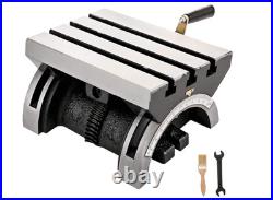 Tilting Milling Table 7X5Inch Tilting Angle Milling Machine 0-90°Adjustable