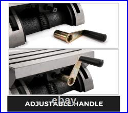 Tilting Milling Table 7X5Inch Tilting Angle Milling Machine 0-90°Adjustable