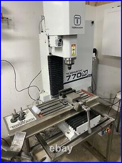 Tormach 770m cnc mill with tooling and power drawbar