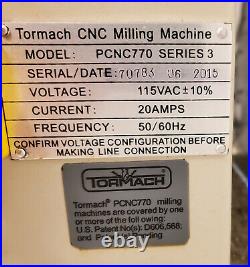 Tormach Pcnc 770 Cnc MILL
