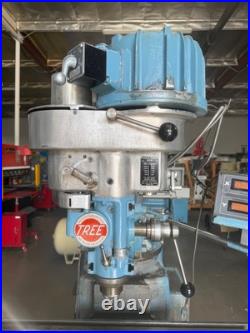 Tree 2UVRC Vertical Mill 10 1/2 x 48 #7580 #1 Tree 2UVRC Vertical Mill 10 1/2 x 48 #7580 #1