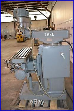 Tree 2UVR 10.5 x 42 Vertical Milling Machine