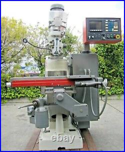 Tree Journeyman 210 Mill Vertical Milling Machine 44 table Axis AS IS