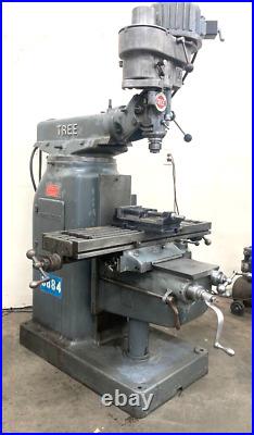 Tree Vertical Milling Machine 10 X 42' Table 1-1/2 HP