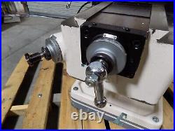 Turn Pro Variable Speed Knee Mill Machine 9 x 49 Table 3 HP 220v 3 Ph DAMAGED