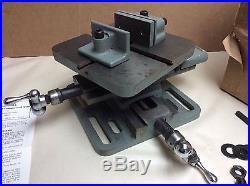 USA Clausing Universal Compound Vise 1978 milling rotary table x y drill press