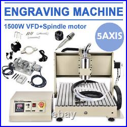 USB 3Axis / 4Axis/ 5Axis CNC 6040Z Router Engraver Miller Drilling Machine 1.5KW