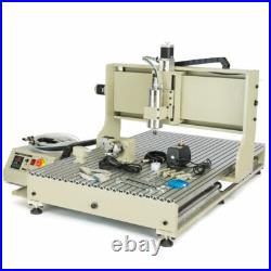 USB 3/4 Axis 6040/6090 CNC Router Engraver VFD Engraving Milling Machine Cutter